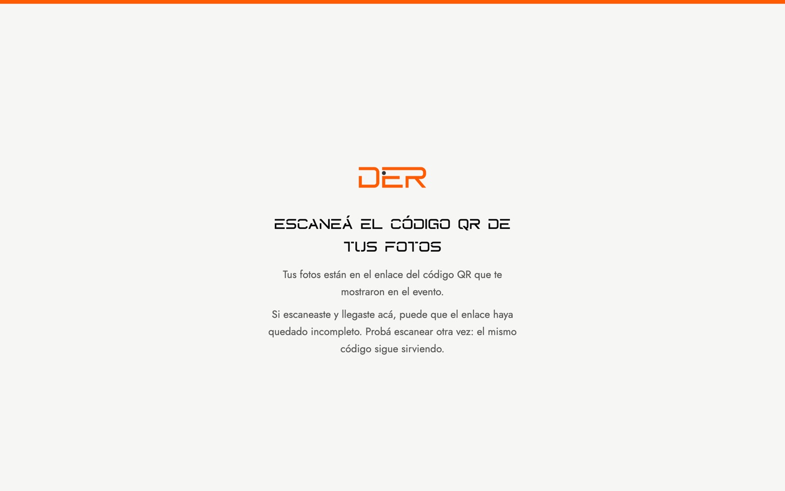 App web de venta de fotos en el Cerro Catedral